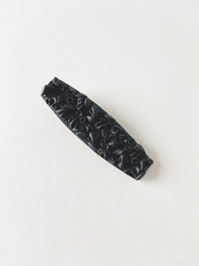 Black Floral | Hair Clip | Wednesday Collection